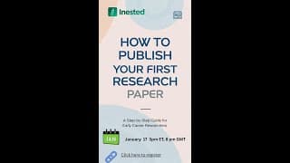 How to Publish Your First Research Paper
